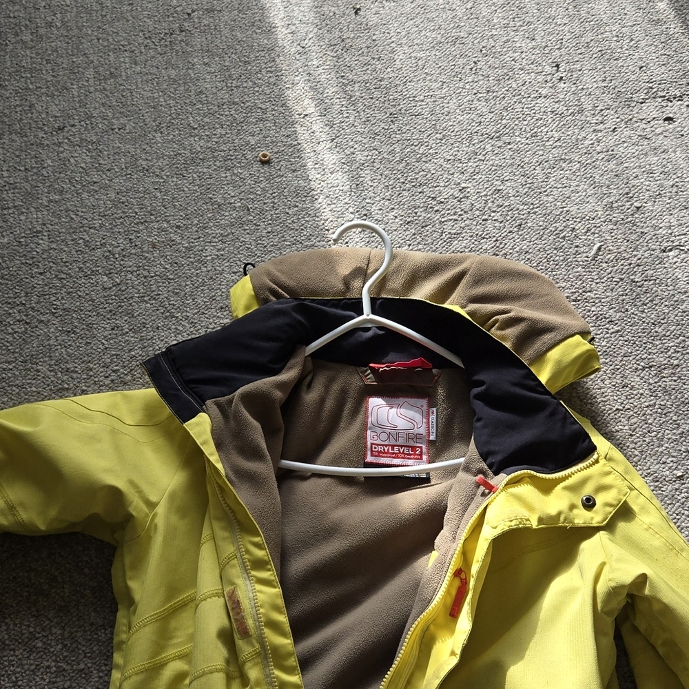 Bonfire Women's Yellow Jacket